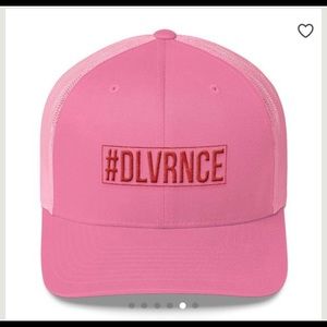 #DLVRNCE Pink with purpose truckers hat